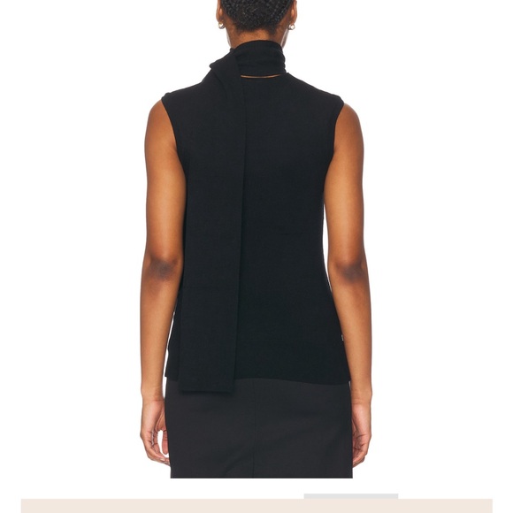 Toteme Knit Sleeveless Top with Scarf - Picture 6 of 8